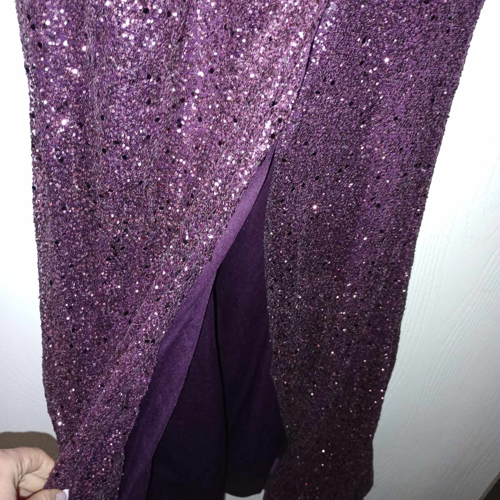 Sparkling Purple Dress